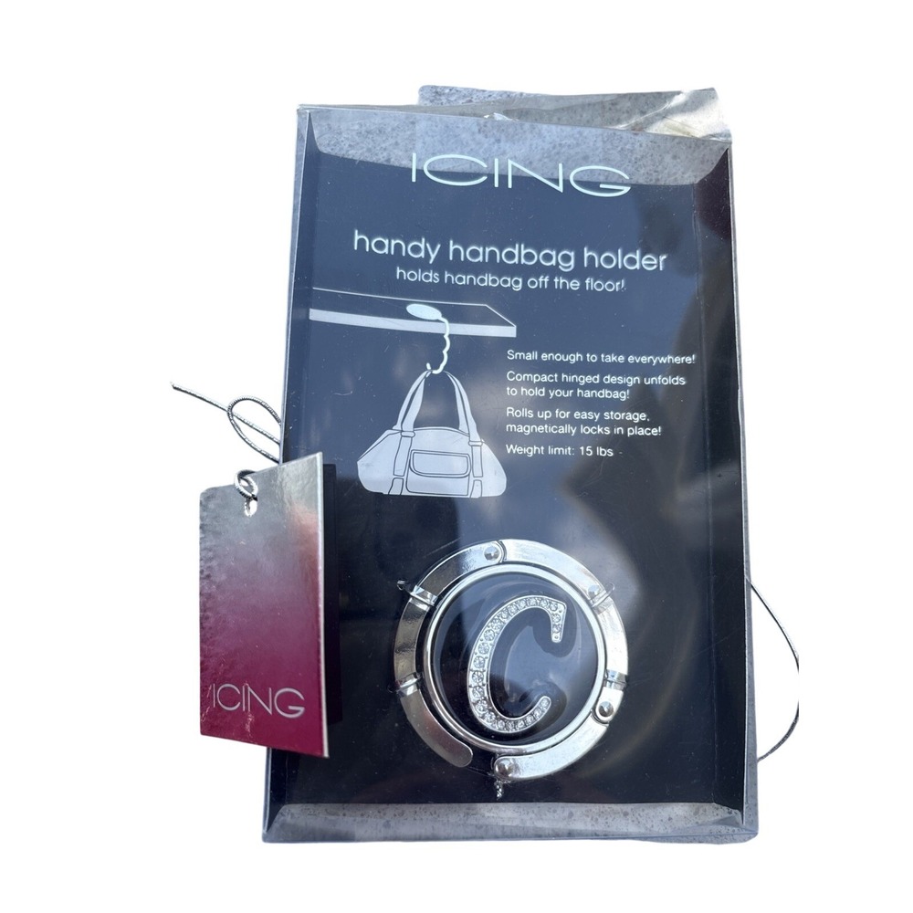 Icing Handy Handbag Holder With Letter C